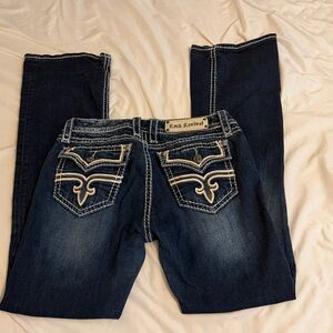 Rock Revival Dark Blue Boot Cut Jeans